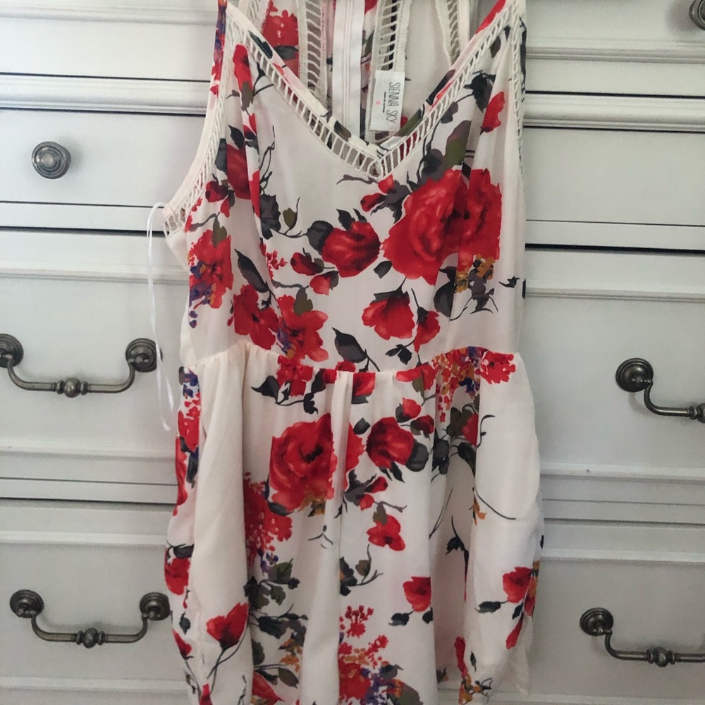 Sienna Sky Floral Romper